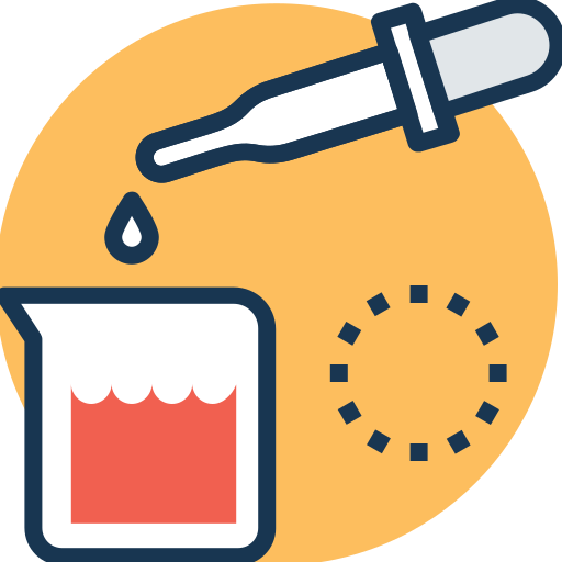 Blood analysis Generic Rounded Shapes icon