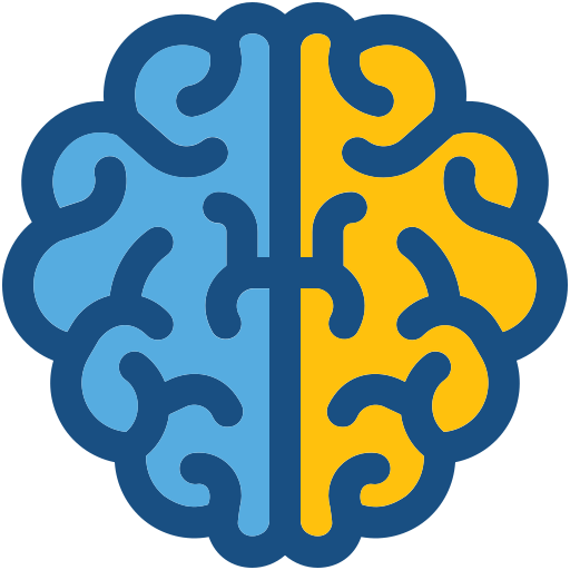 cerebro humano Generic Outline Color icono