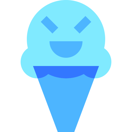 Ice cream Basic Sheer Flat icon