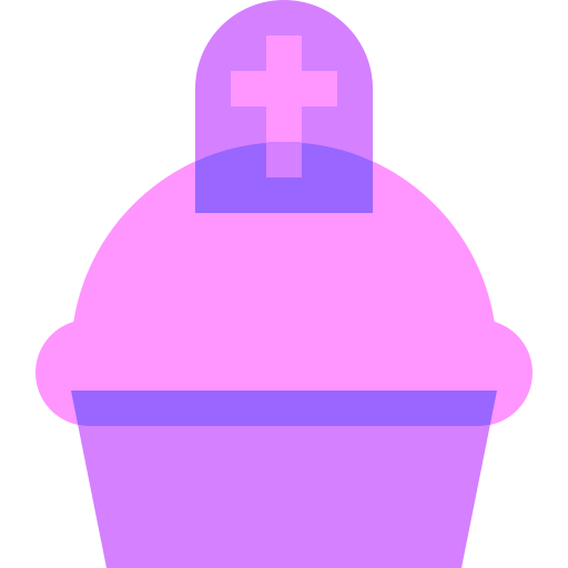 Cupcake Basic Sheer Flat icon