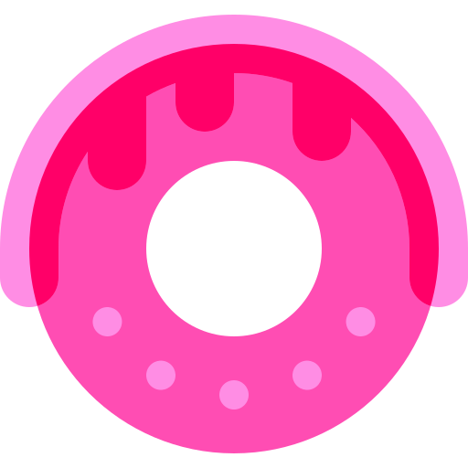 donut Basic Sheer Flat Icône
