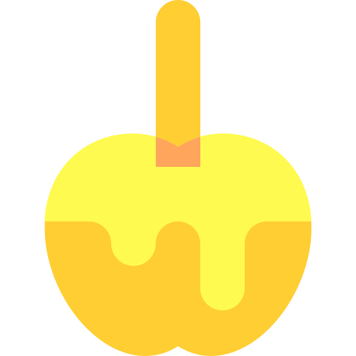 manzana de caramelo Basic Sheer Flat icono