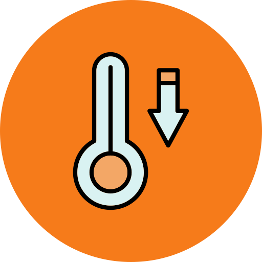 temperatura Generic Outline Color icona