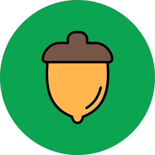 도토리 Generic Outline Color icon