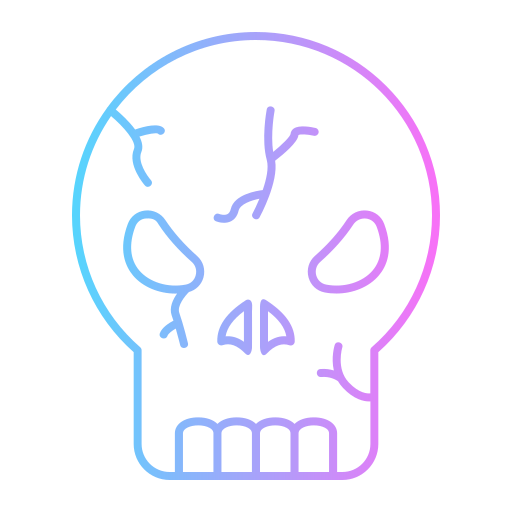 두개골 Generic Gradient icon