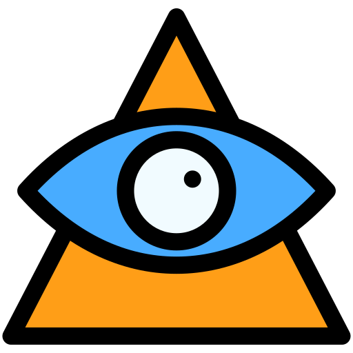Пирамида Generic Outline Color иконка
