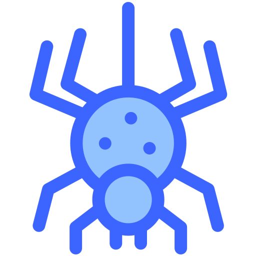 araignée Generic Blue Icône