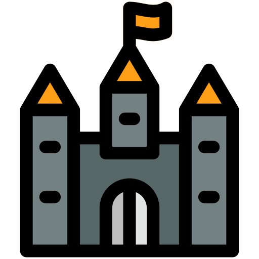 城 Generic Outline Color icon