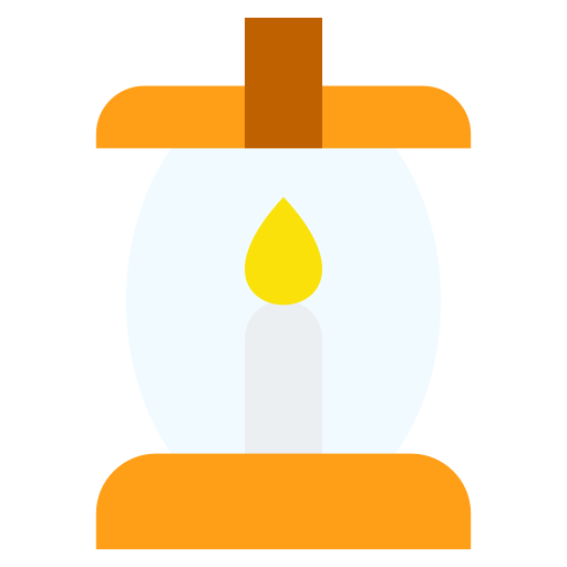Oil Lamp Generic Flat icon