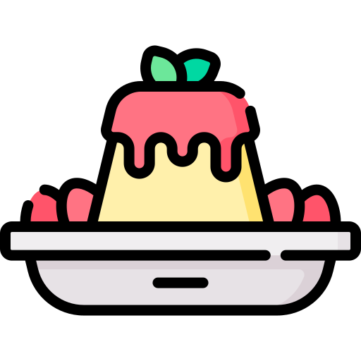 Panna cotta Special Lineal color icon