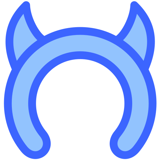 diable Generic Blue Icône