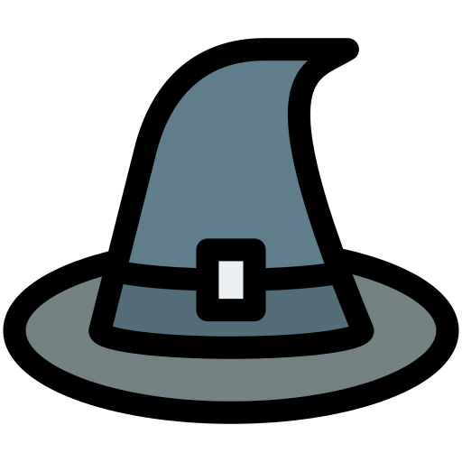 Witch hat Generic Outline Color icon