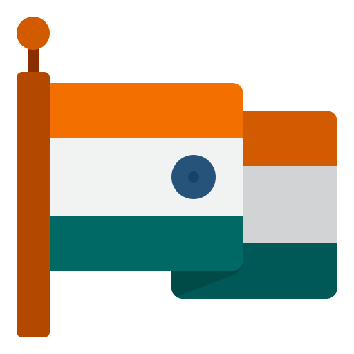 Флаг Индии Generic Flat иконка