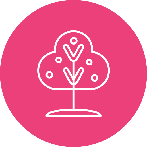 Árbol Generic Circular icono