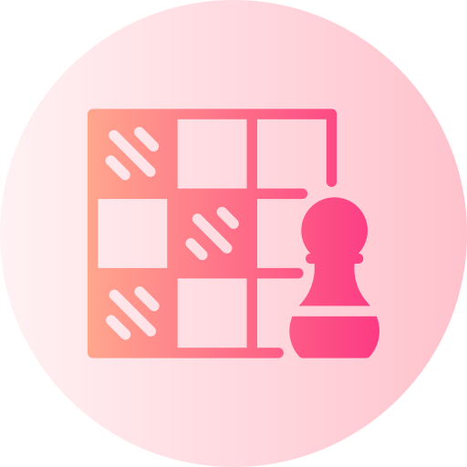 Шахматная доска Generic Flat Gradient иконка