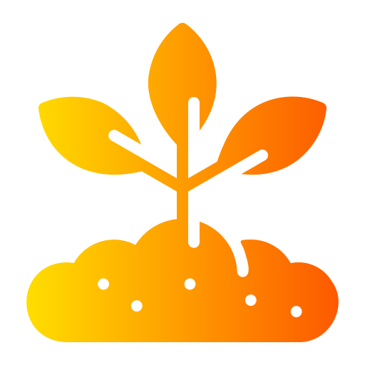 groeiende plant Generic Flat Gradient icoon