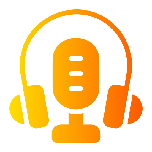 podcast Generic Flat Gradient icon