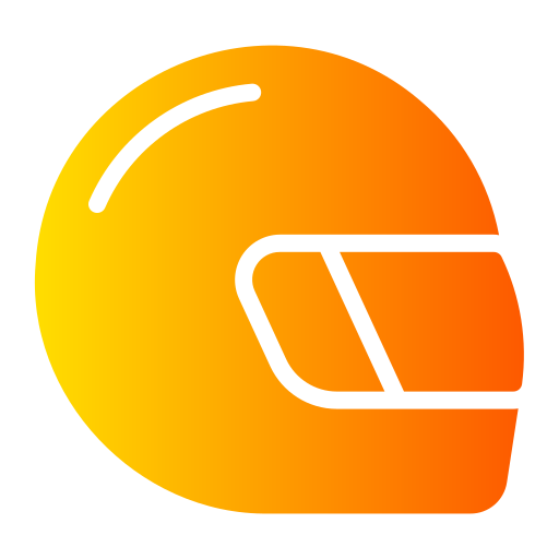 Racing Helmet Generic Flat Gradient icon