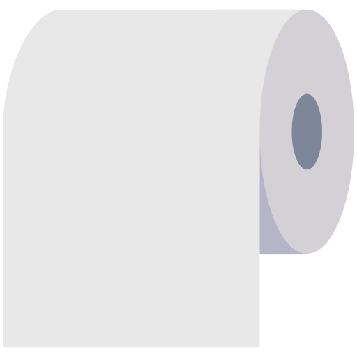 papel higiénico Generic Flat icono