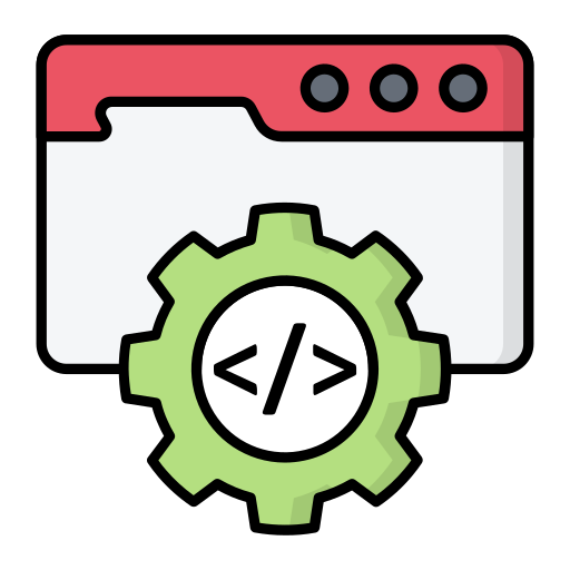 web programmierung Generic Outline Color icon