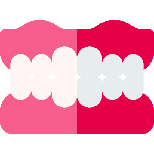 Denture Basic Rounded Flat icon
