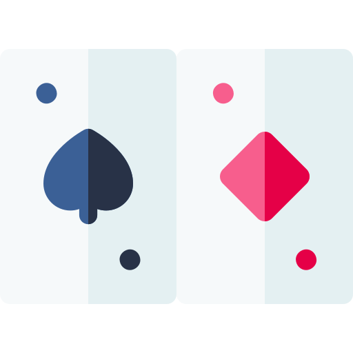 jouer aux cartes Basic Rounded Flat Icône