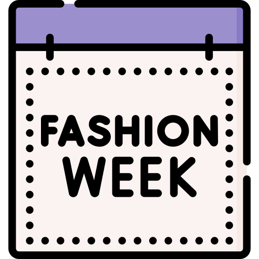 fashion week Special Lineal color icon