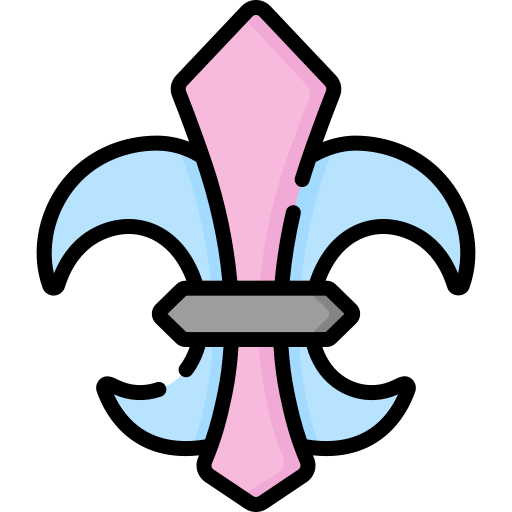 fleur de lis Special Lineal color ikona