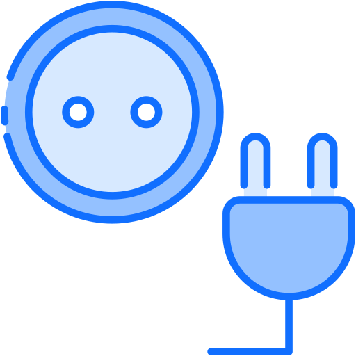 gniazdo elektryczne Generic Blue ikona