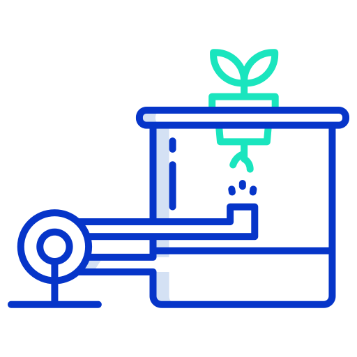 Hydroponic Generic color outline icon