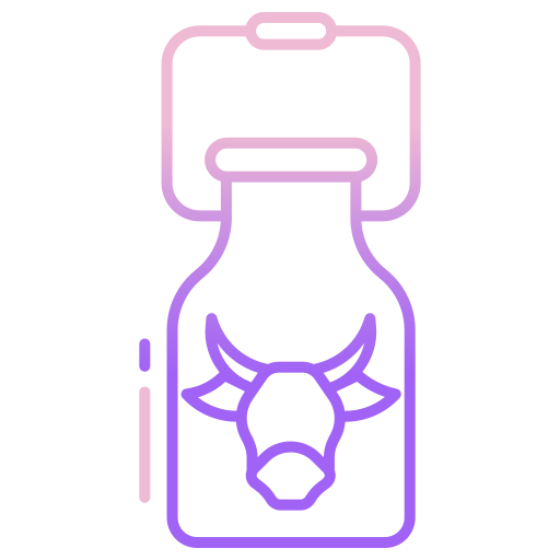 barre de lait Generic color outline Icône