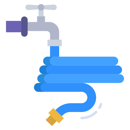 Water hose Generic color fill icon