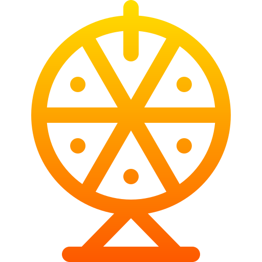 ruleta Basic Gradient Lineal color icono
