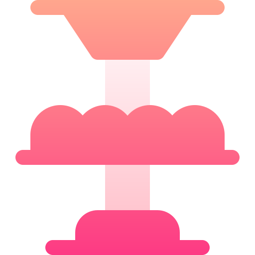 torre de caída Basic Gradient Gradient icono
