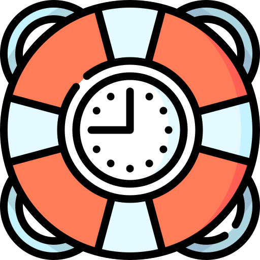 Around the clock Special Lineal color icon