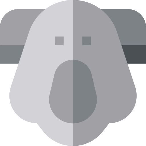 coala Basic Straight Flat icono
