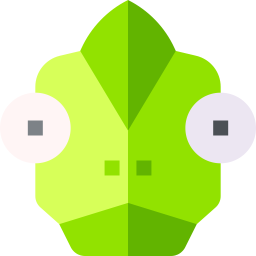 camaleón Basic Straight Flat icono