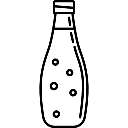 bottiglia d'acqua  icona