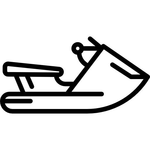 오른쪽을 향한 jetski  icon