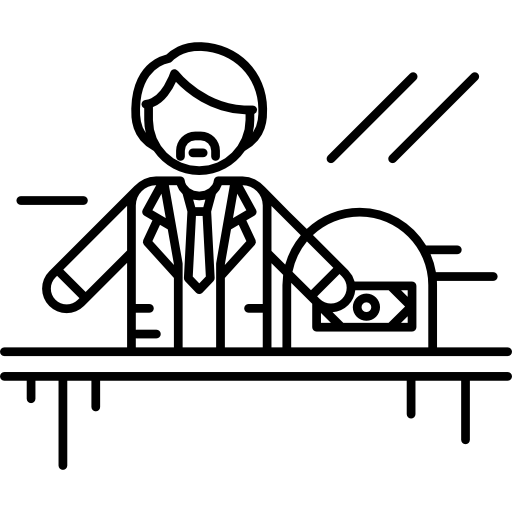 bank teller Others Ultrathin icon