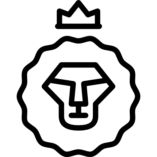 león de judá Special Lineal icono