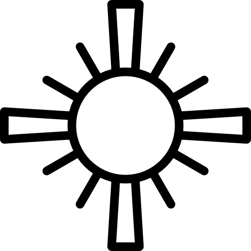 chrześcijańskie słońce  ikona