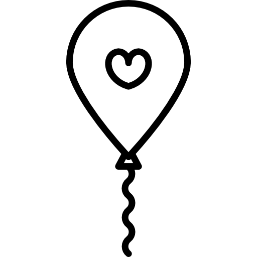 mädchen ballon  icon