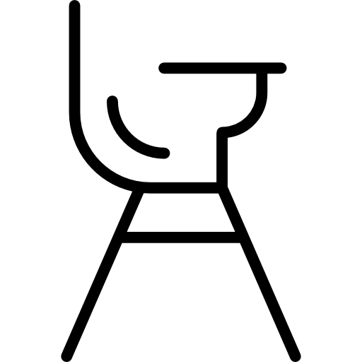 krzesło do jedzenia  ikona