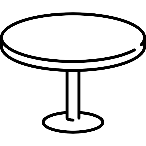 okrągły stół  ikona