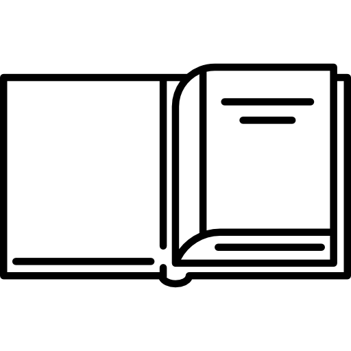 Thick Book Open  icon