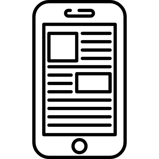Ereader with Ebook  icon