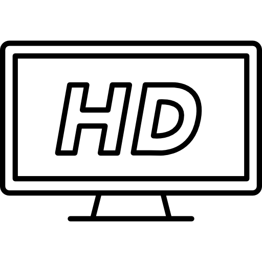 monitor hd  icono