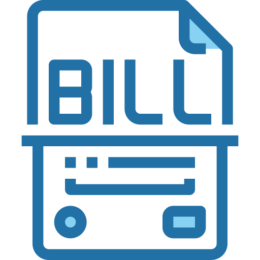 Bill Accurate Blue icon