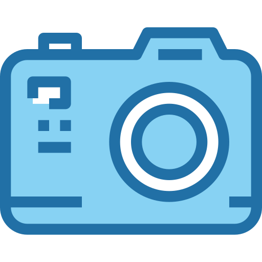 Camera Accurate Blue icon